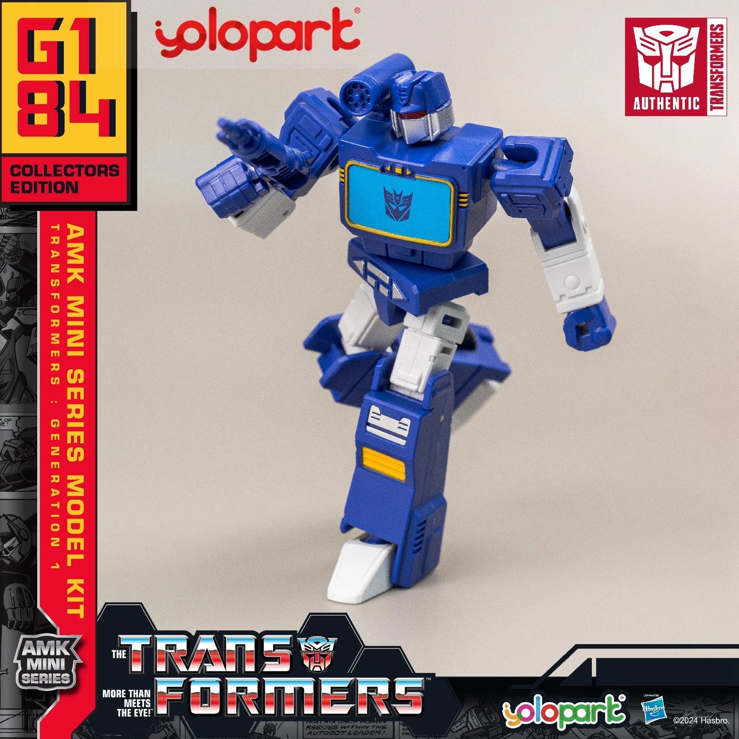 Transformers Action Figures – 12cm G1 Robot Toy Set for Collection - Realgroupuae