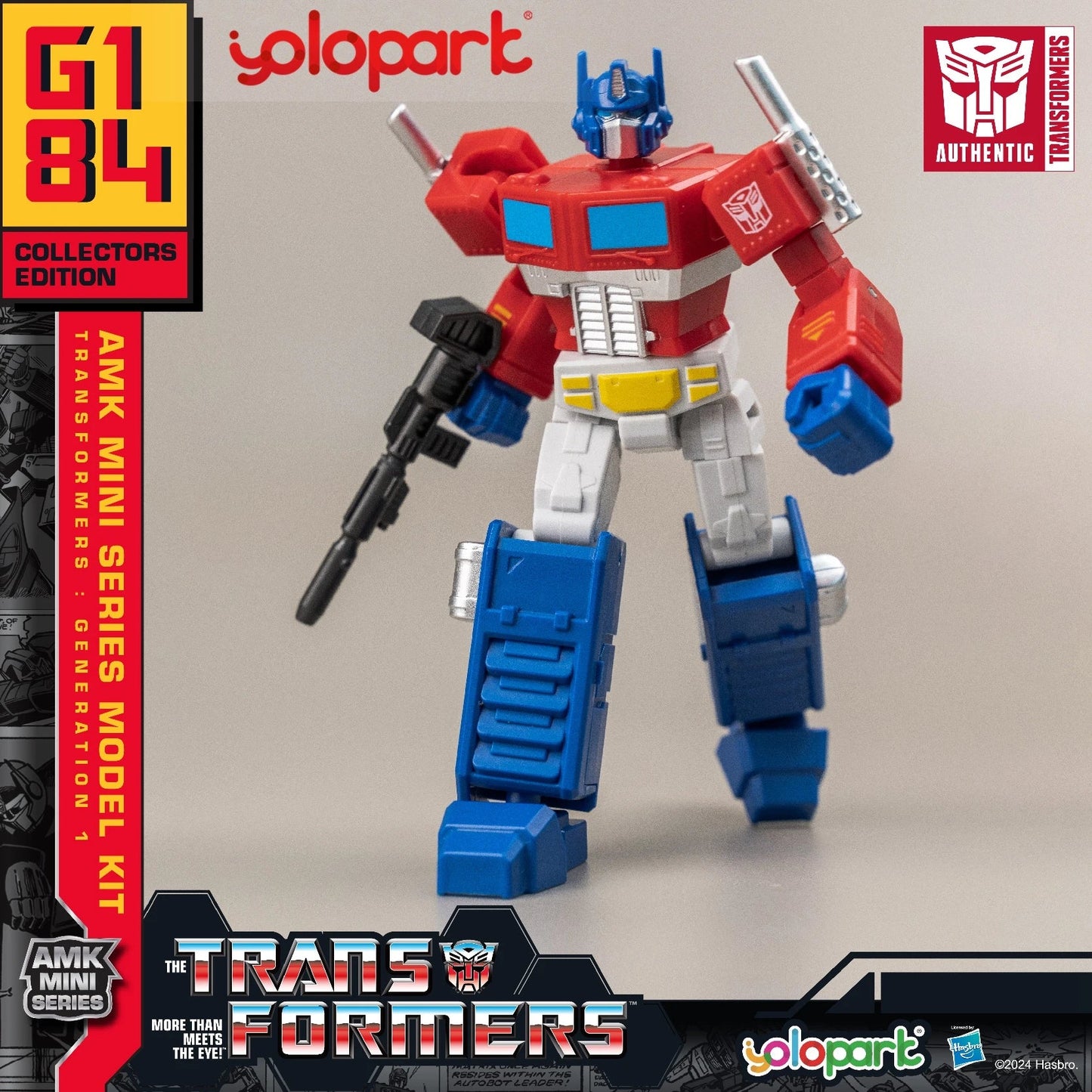 Transformers Action Figures – 12cm G1 Robot Toy Set for Collection - Realgroupuae