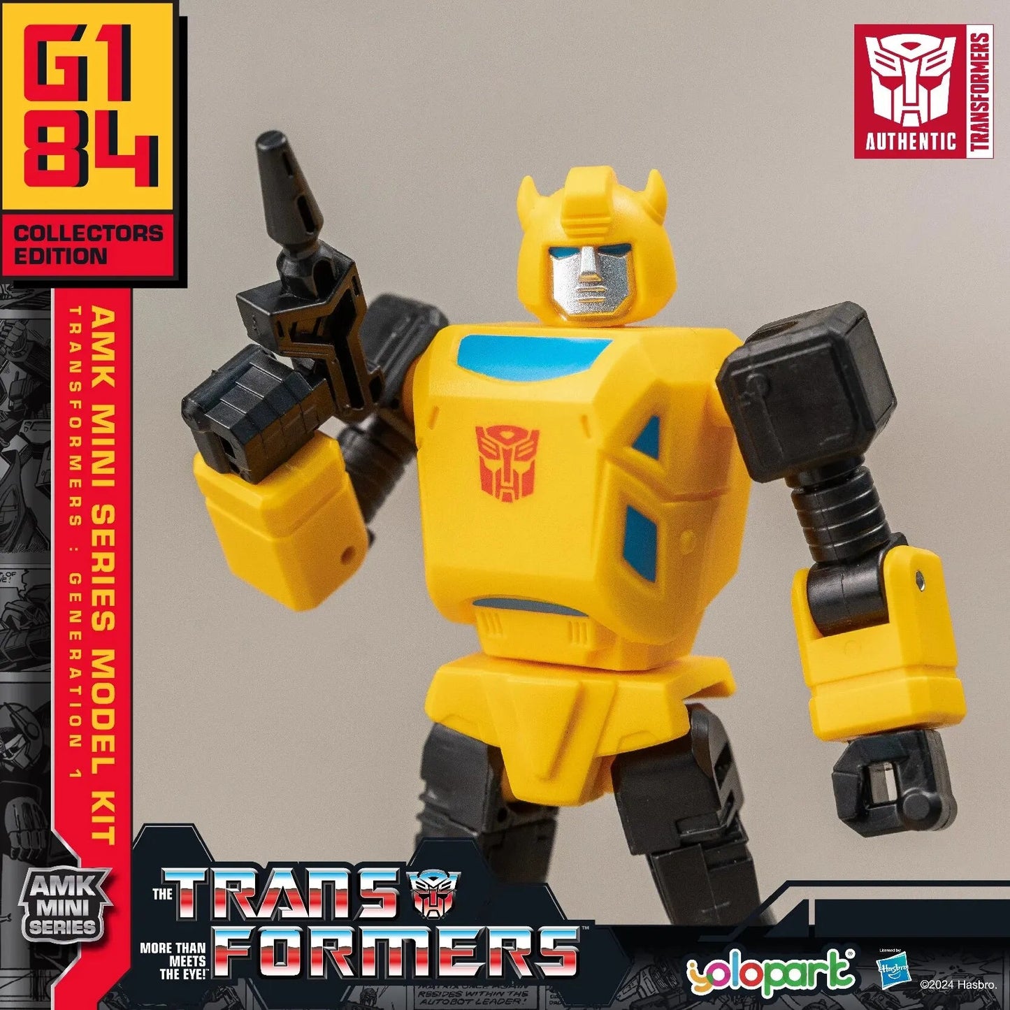 Transformers Action Figures – AMK Mini Robot Toys Set 12cm Models - Realgroupuae