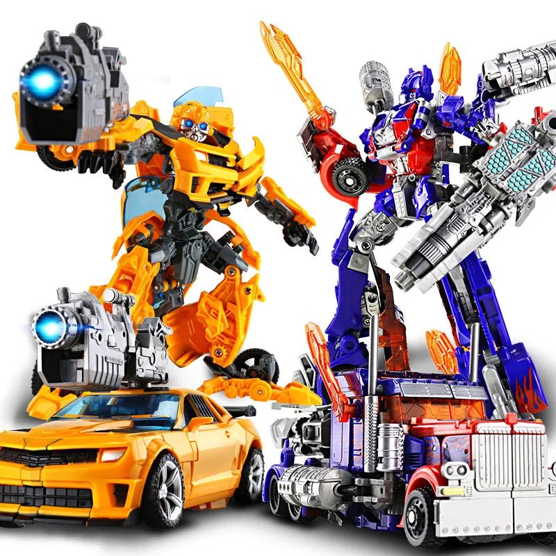Transforming Robot Car Action Figure | Optimus Prime Model Toy | Anime - Inspired Gift - Real Group UAE