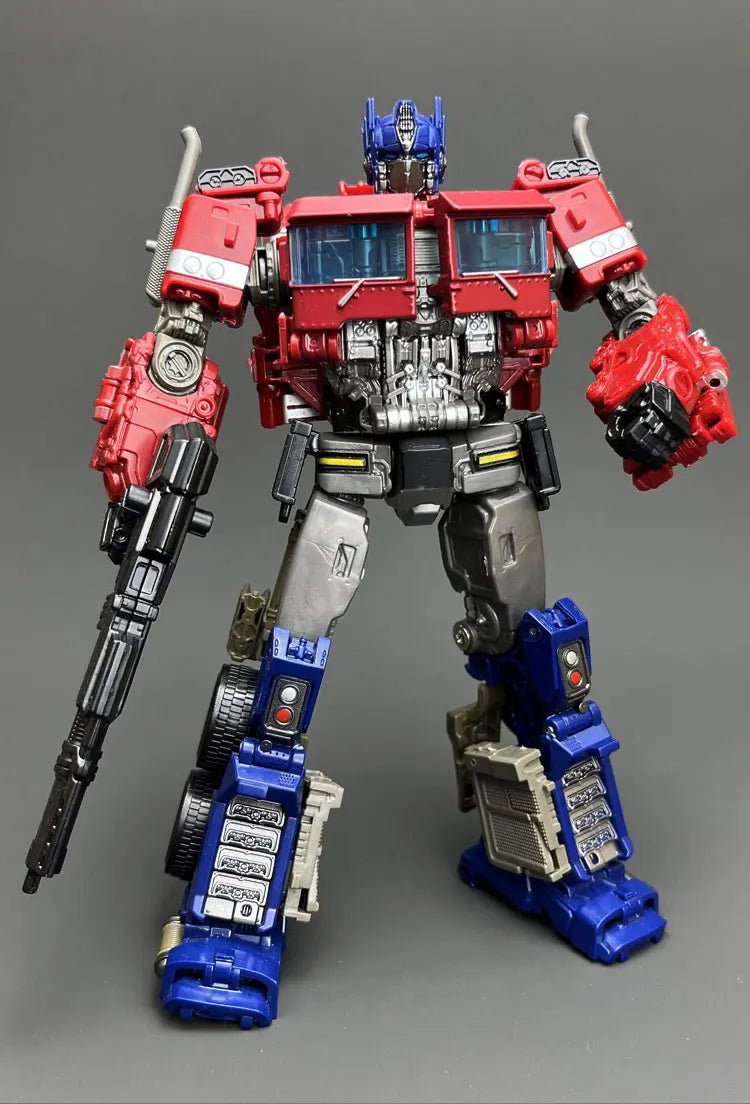 Transforming Robot Car Action Figure | Optimus Prime Model Toy | Anime - Inspired Gift - Real Group UAE