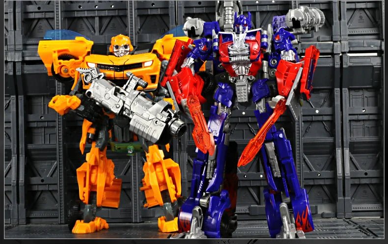 Transforming Robot Car Action Figure | Optimus Prime Model Toy | Anime - Inspired Gift - Real Group UAE