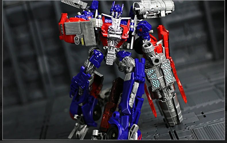 Transforming Robot Car Action Figure | Optimus Prime Model Toy | Anime - Inspired Gift - Real Group UAE