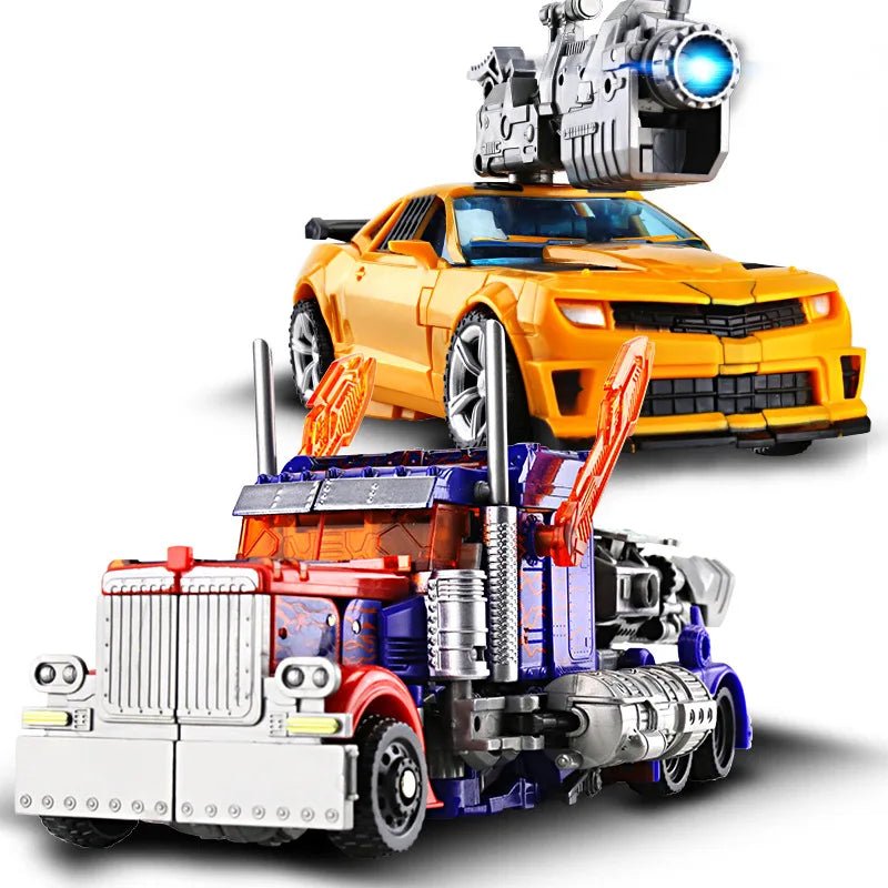 Transforming Robot Car Action Figure | Optimus Prime Model Toy | Anime - Inspired Gift - Real Group UAE