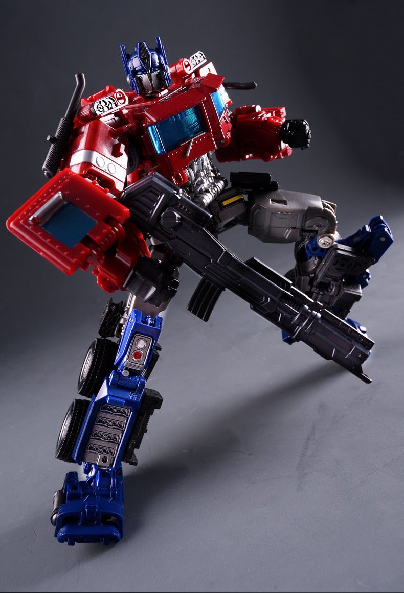 Transforming Robot Car Alloy Optimus Prime Action Figure Movie Toy Gift - Realgroupuae