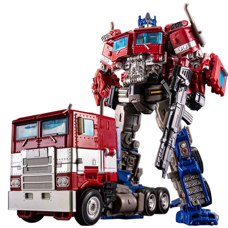 Transforming Robot Car Alloy Optimus Prime Action Figure Movie Toy Gift - Realgroupuae
