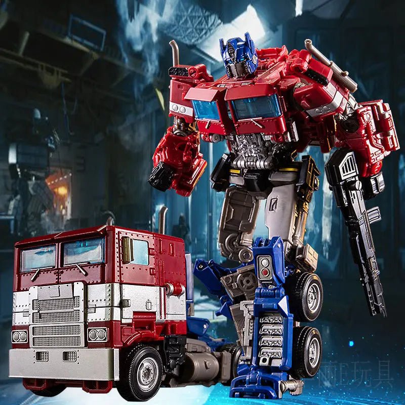 Transforming Robot Car Alloy Optimus Prime Action Figure Movie Toy Gift - Realgroupuae