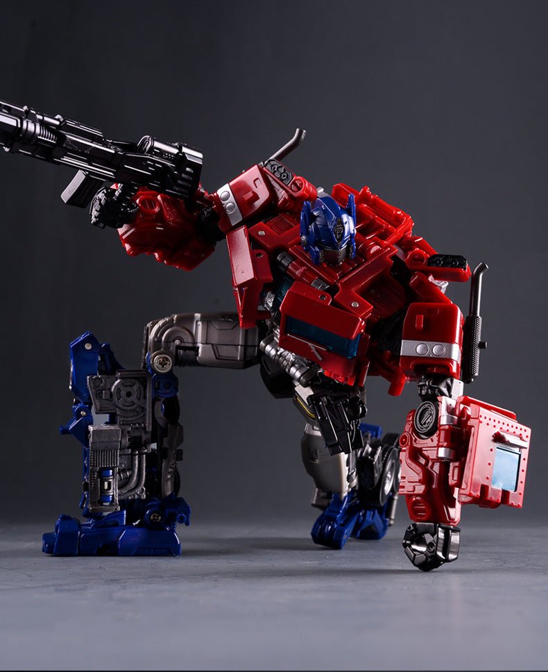 Transforming Robot Car Alloy Optimus Prime Action Figure Movie Toy Gift - Realgroupuae