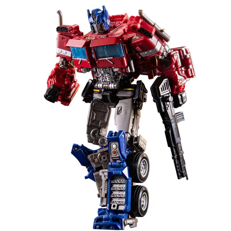 Transforming Robot Car Alloy Optimus Prime Action Figure Movie Toy Gift - Realgroupuae