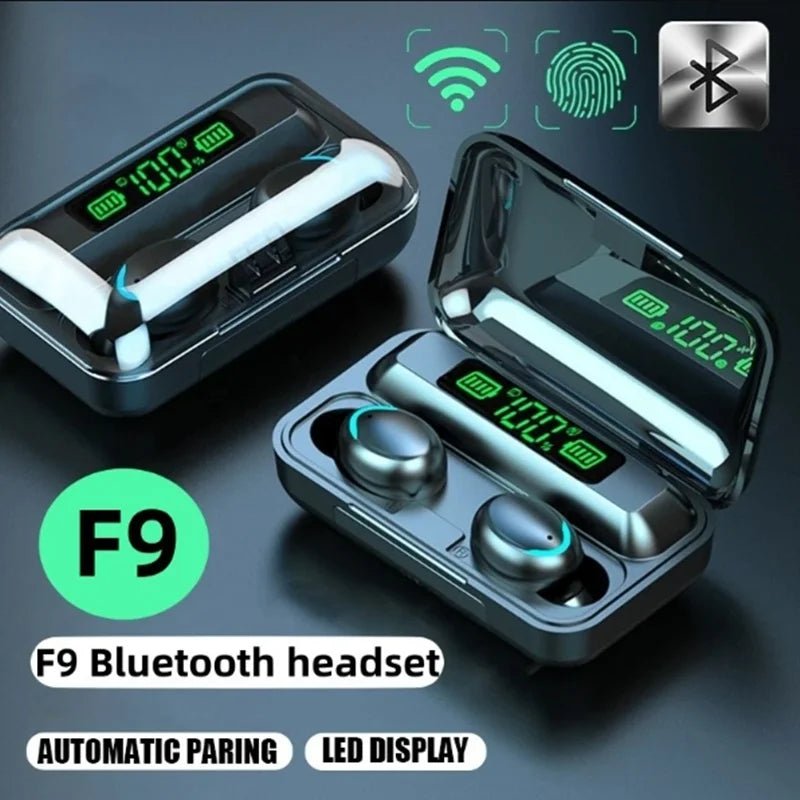 TWS Wireless Earbuds | Bluetooth Headphones with Mic & HIFI Stereo Sound - Real Group UAE
