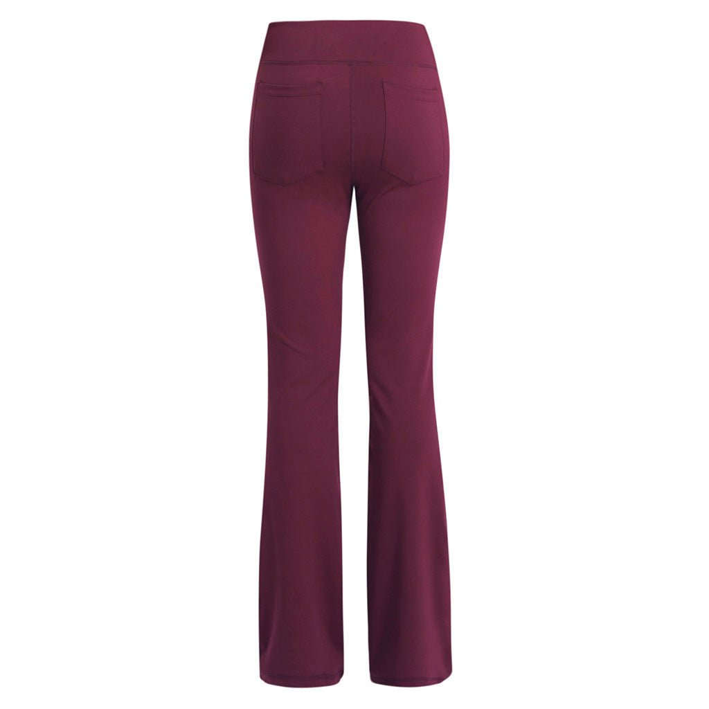 Women’s High Waist Palazzo Pants | Wide Leg Elegant Trousers | Office & Casual Wear - Real Group UAE