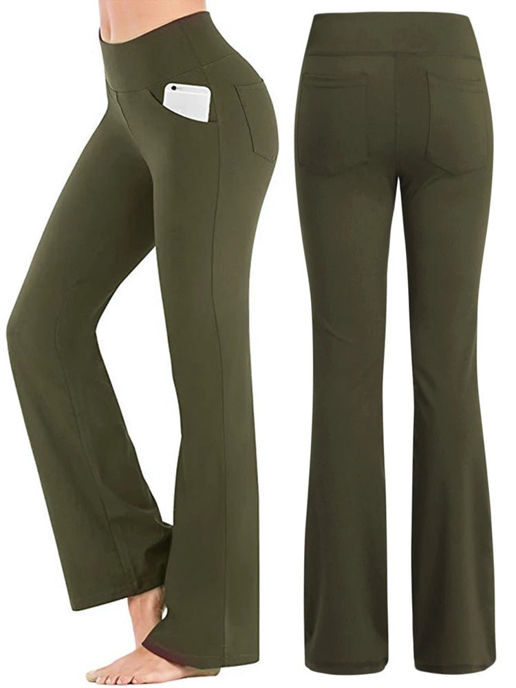 Women’s High Waist Palazzo Pants | Wide Leg Elegant Trousers | Office & Casual Wear - Real Group UAE