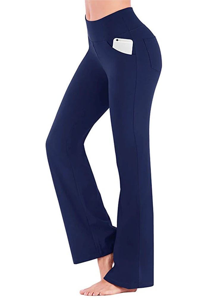 Women’s High Waist Palazzo Pants | Wide Leg Elegant Trousers | Office & Casual Wear - Real Group UAE