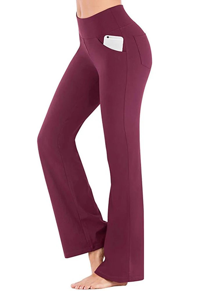 Women’s High Waist Palazzo Pants | Wide Leg Elegant Trousers | Office & Casual Wear - Real Group UAE