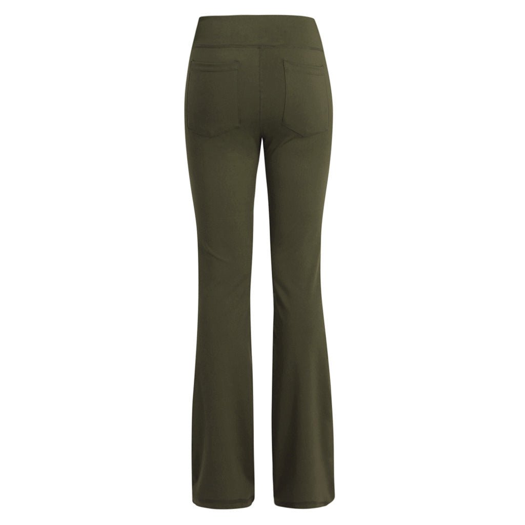 Women’s High Waist Palazzo Pants | Wide Leg Elegant Trousers | Office & Casual Wear - Real Group UAE