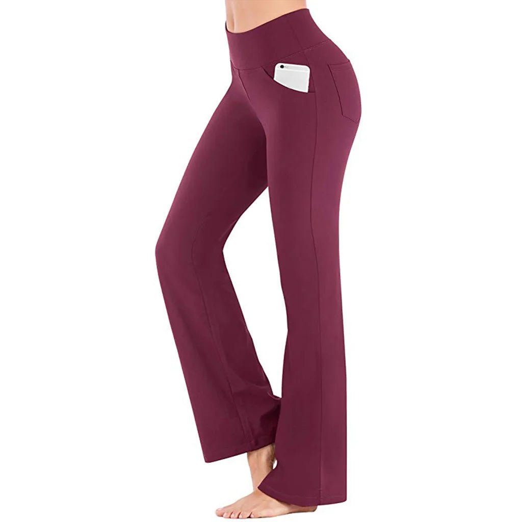 Women’s High Waist Palazzo Pants | Wide Leg Elegant Trousers | Office & Casual Wear - Real Group UAE