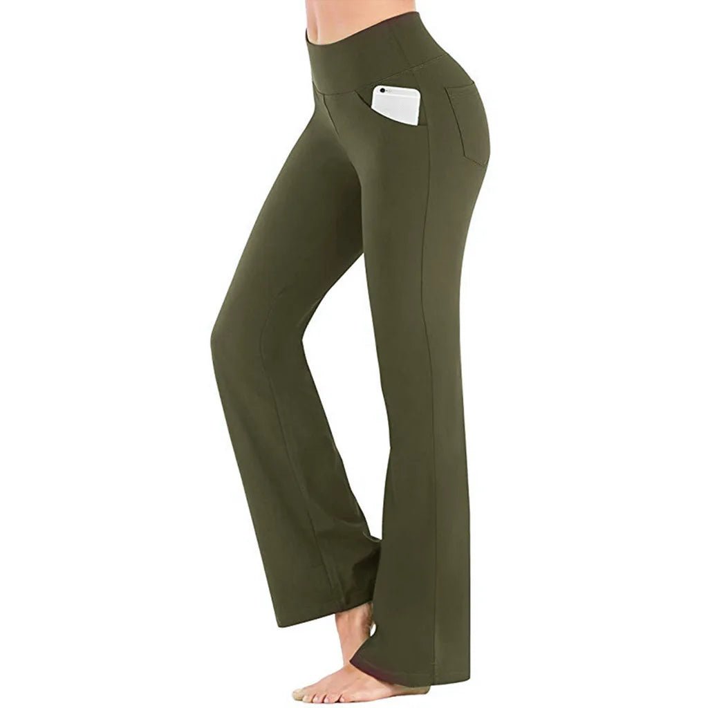Women’s High Waist Palazzo Pants | Wide Leg Elegant Trousers | Office & Casual Wear - Real Group UAE