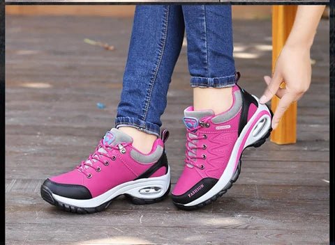 Women’s Platform Walking Shoes | Anti - Slip Outdoor Sneakers - Real Group UAE