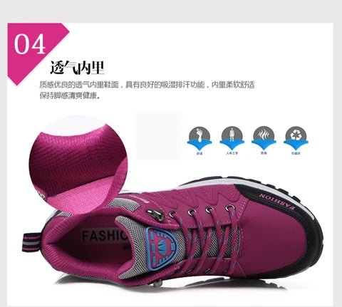 Women’s Platform Walking Shoes | Anti - Slip Outdoor Sneakers - Real Group UAE