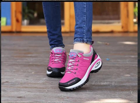 Women’s Platform Walking Shoes | Anti - Slip Outdoor Sneakers - Real Group UAE
