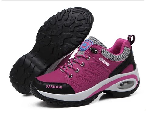 Women’s Platform Walking Shoes | Anti - Slip Outdoor Sneakers - Real Group UAE