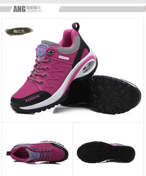 Women’s Platform Walking Shoes | Anti - Slip Outdoor Sneakers - Real Group UAE