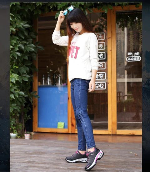 Women’s Platform Walking Shoes | Anti - Slip Outdoor Sneakers - Real Group UAE