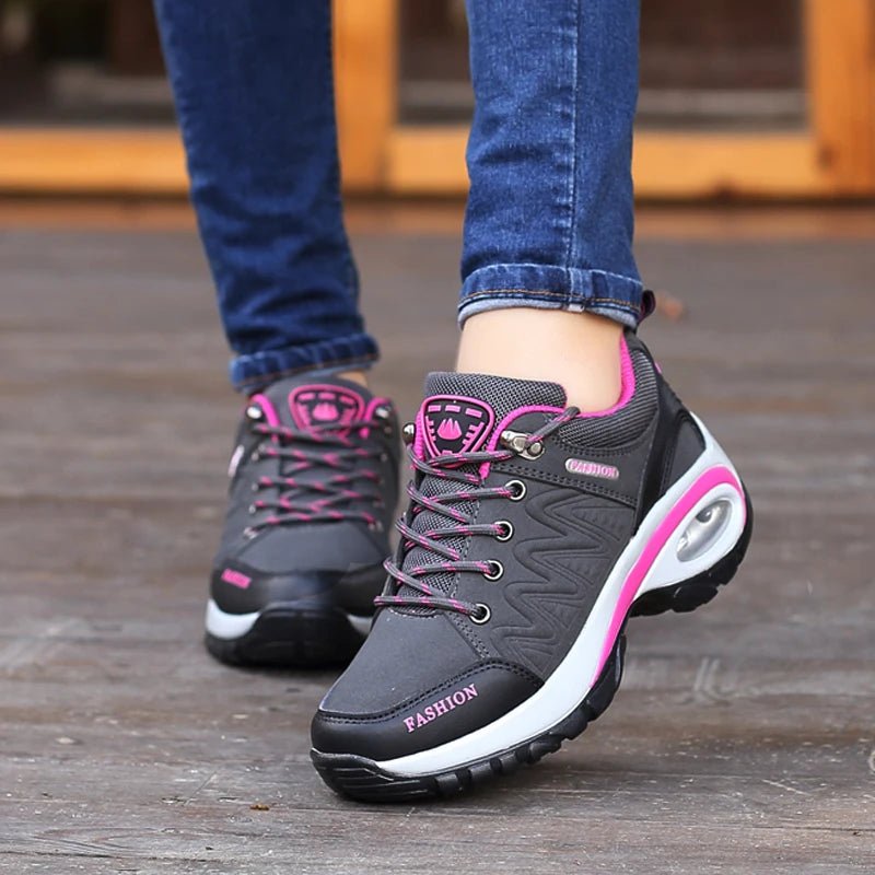 Women’s Platform Walking Shoes | Anti - Slip Outdoor Sneakers - Real Group UAE