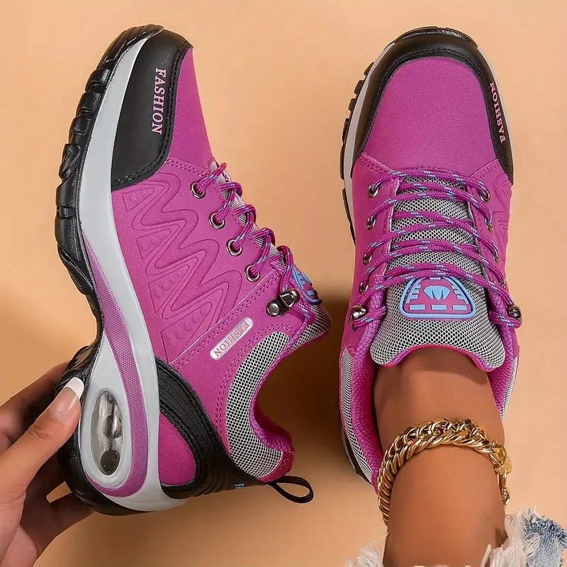 Women’s Platform Walking Shoes | Anti - Slip Outdoor Sneakers - Real Group UAE
