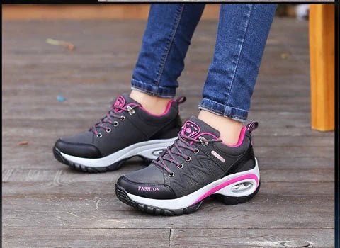 Women’s Platform Walking Shoes | Anti - Slip Outdoor Sneakers - Real Group UAE