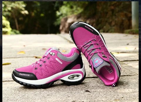 Women’s Platform Walking Shoes | Anti - Slip Outdoor Sneakers - Real Group UAE