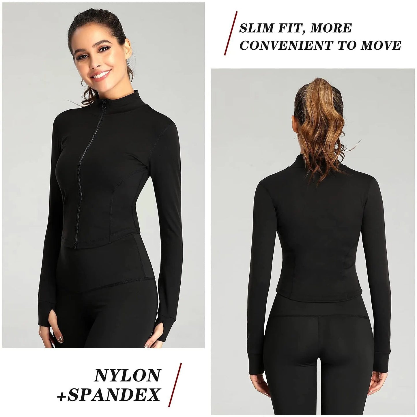 Women's Tracksuit Jacket Slim Fit - Real Group
