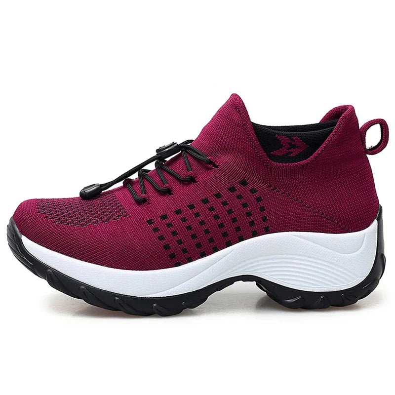 Women’s Walking Trainers | Breathable Sock Sneakers | Non - Slip Loafers - Real Group UAE
