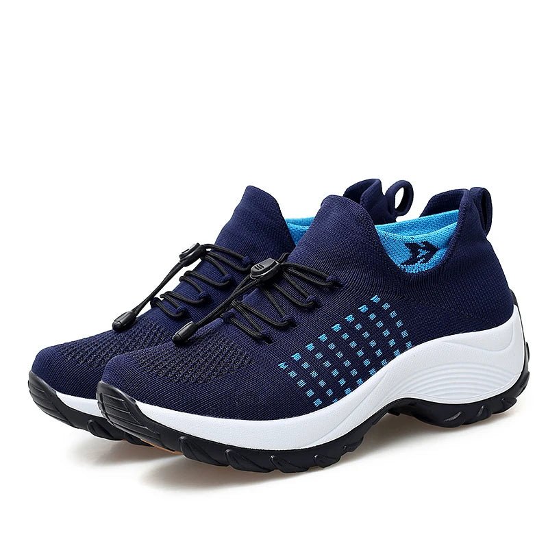Women’s Walking Trainers | Breathable Sock Sneakers | Non - Slip Loafers - Real Group UAE