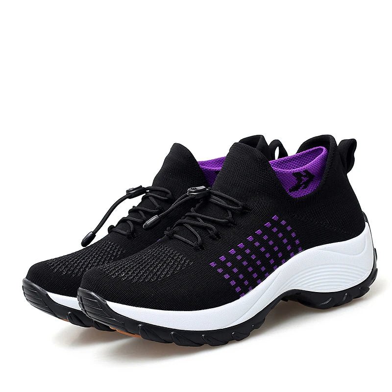 Women’s Walking Trainers | Breathable Sock Sneakers | Non - Slip Loafers - Real Group UAE