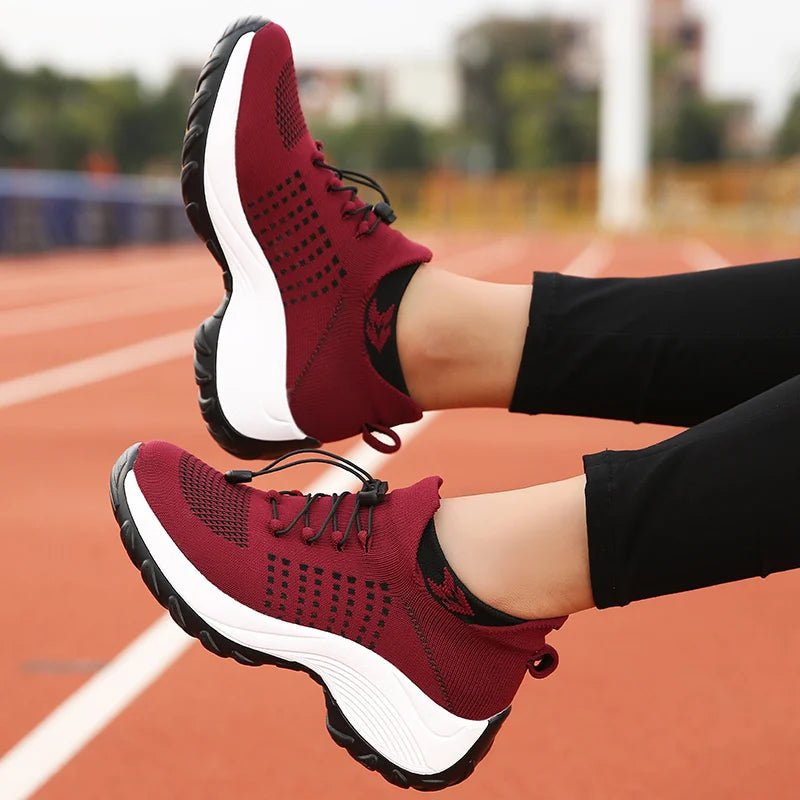 Women’s Walking Trainers | Breathable Sock Sneakers | Non - Slip Loafers - Real Group UAE