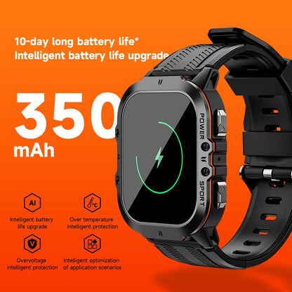 Smart Watch with 100+ Sports Modes, Bluetooth Call & AMOLED Display