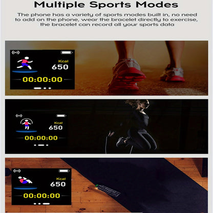 Smart Watch with Music Control, Fitness Tracker & Alarm for Men/Women
