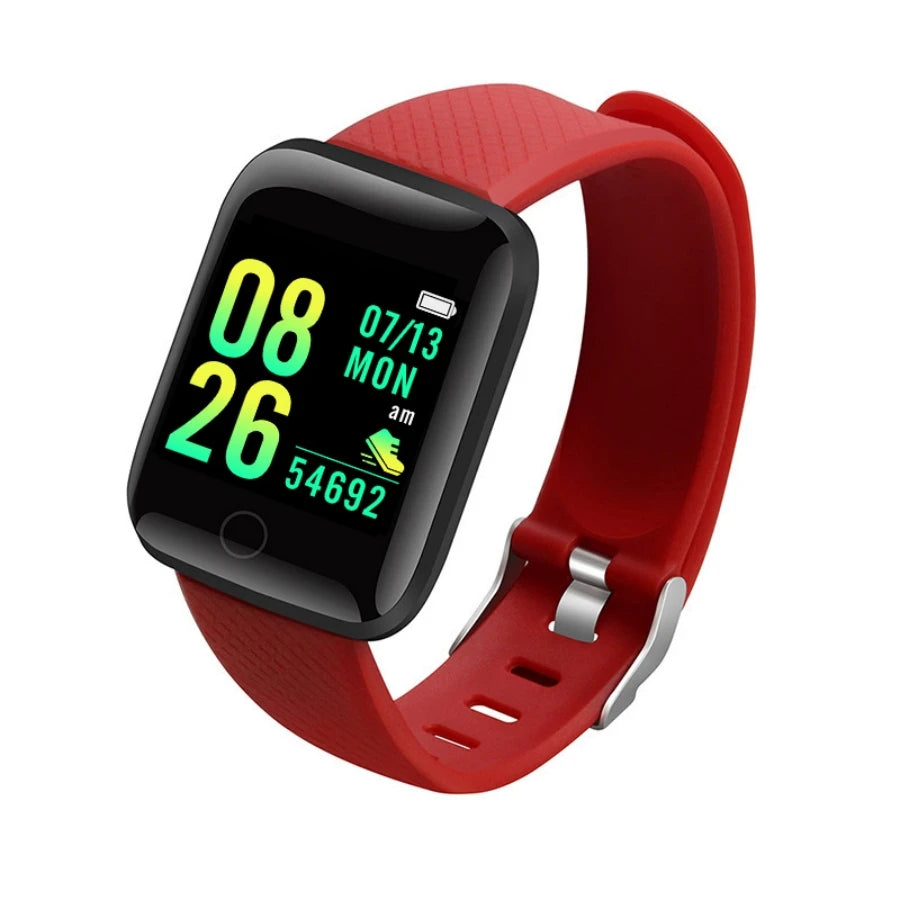 Sport Smartwatch with Music Control, Fitness Tracker & Alarm Clock