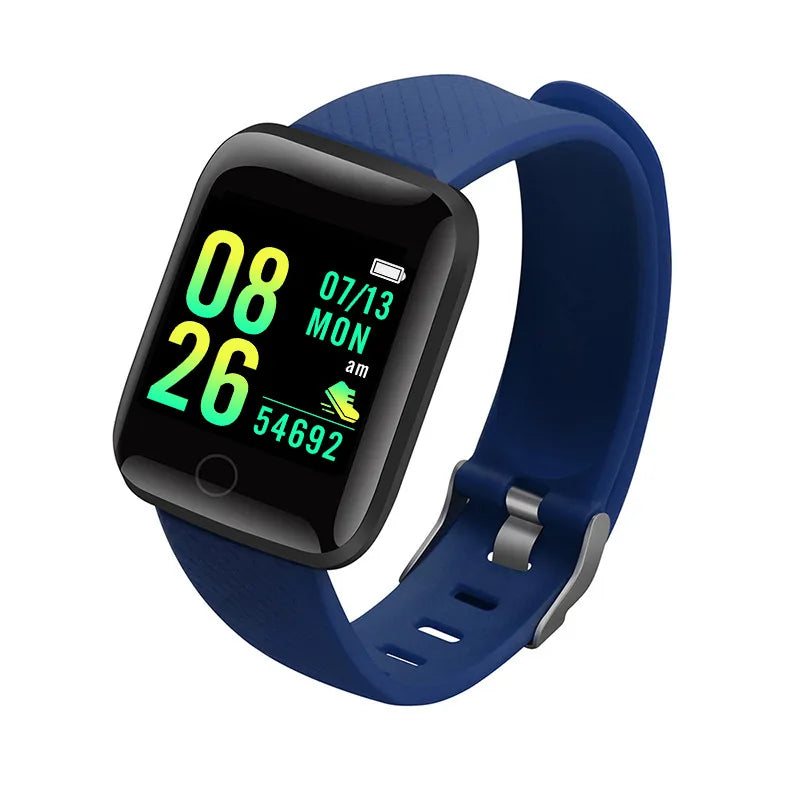 Sport Smartwatch with Music Control, Fitness Tracker & Alarm Clock