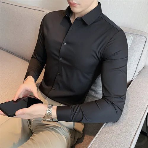 High Elasticity Seamless Shirts for Men - Real Group