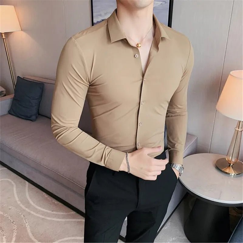 High Elasticity Seamless Shirts for Men - Real Group