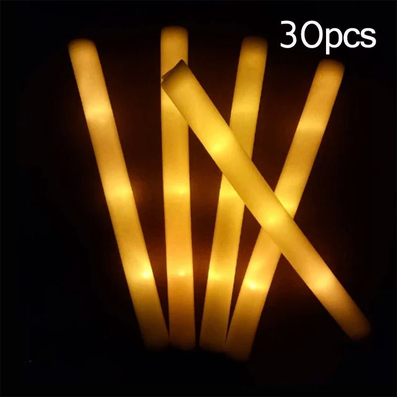 LED Glow Sticks - Colorful Foam Tubes for Parties & Events - Real Group