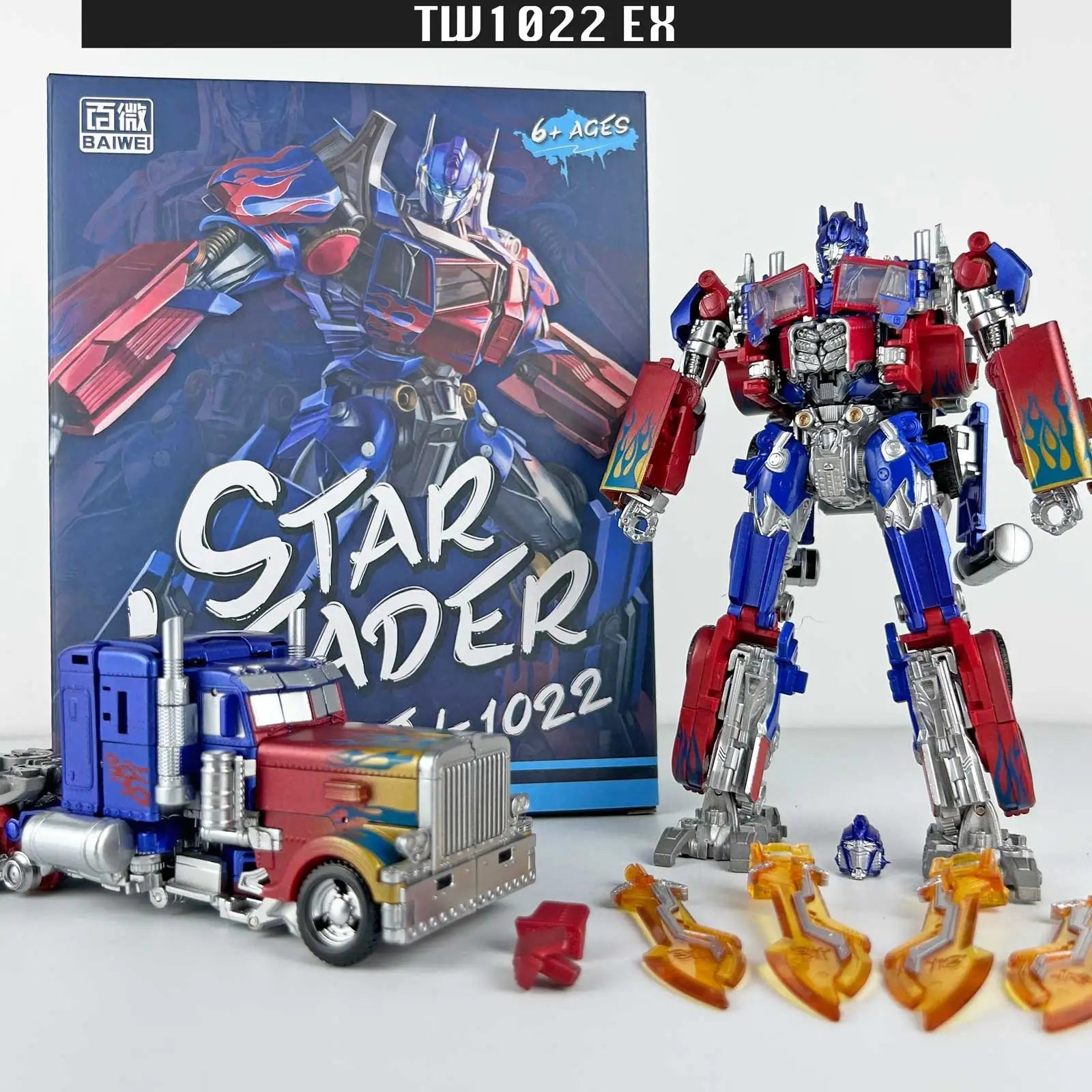 Magnus KO Transformation Robot – TW1022 EX Deformation Car Toy - Realgroupuae