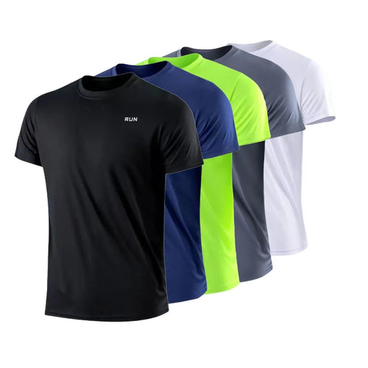 Men's Quick Dry Round Neck T-Shirt - Real Group