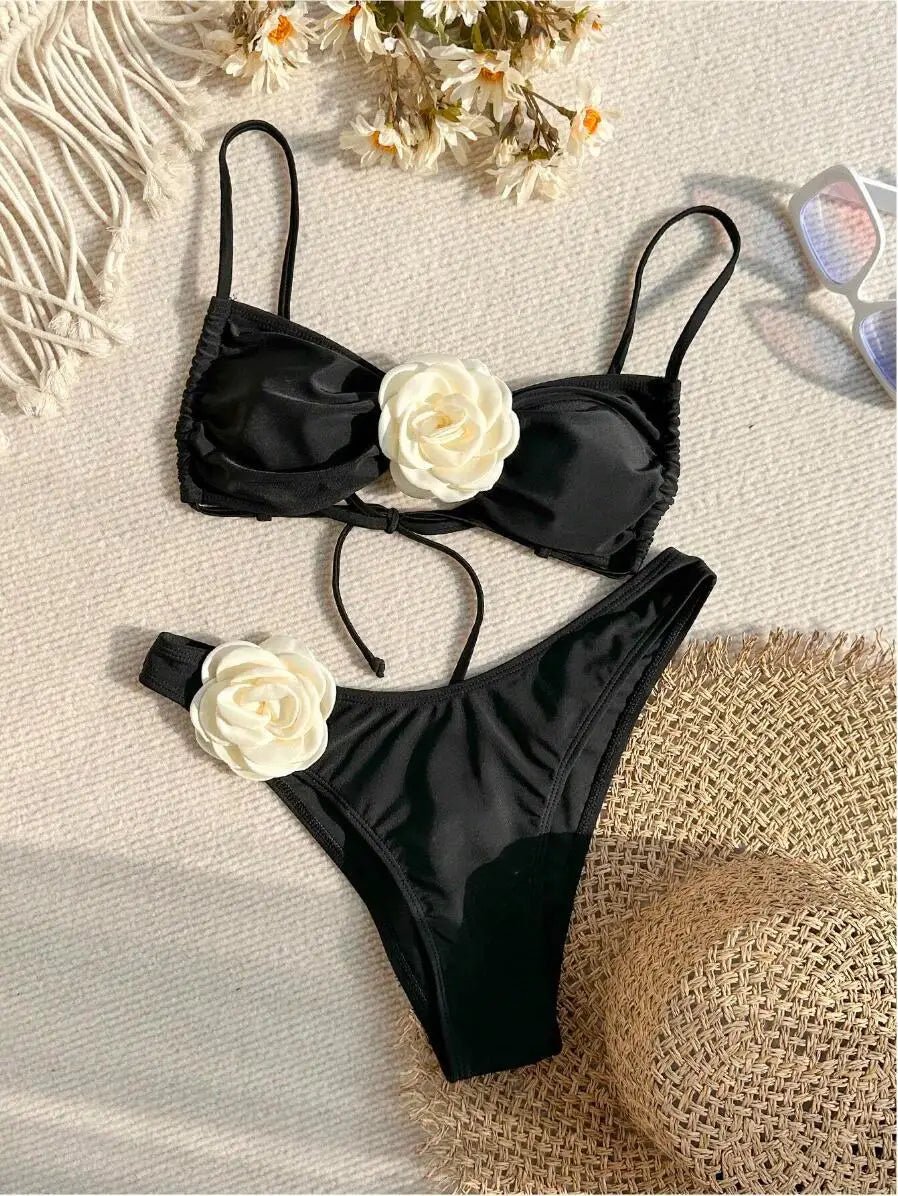 New Sexy Bikinis Swimsuits Women Swimwear Push Up Female Beach Swimming Wear Bathing Suits Brazilian Bikini Set Pool Bather 2024 - Real Group