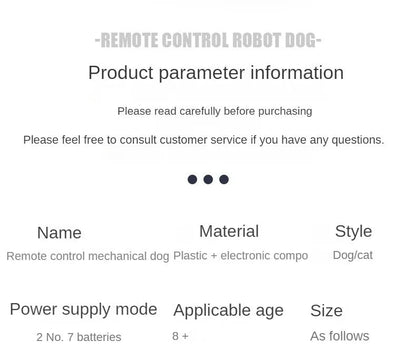 RC Robot Dog DIY Kit – Remote Control Toy for Kids & Teens - Realgroupuae