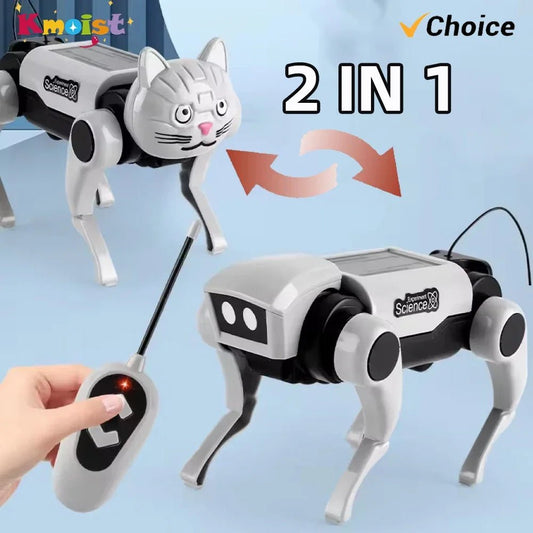 RC Robot Dog DIY Kit – Remote Control Toy for Kids & Teens - Realgroupuae