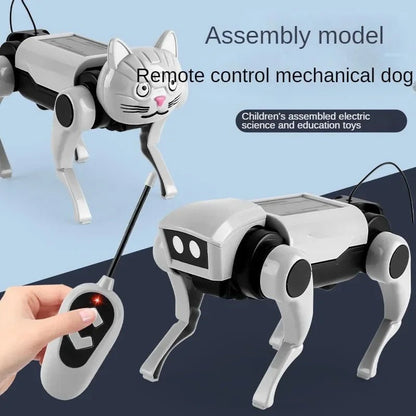RC Robot Dog DIY Kit – Remote Control Toy for Kids & Teens - Realgroupuae