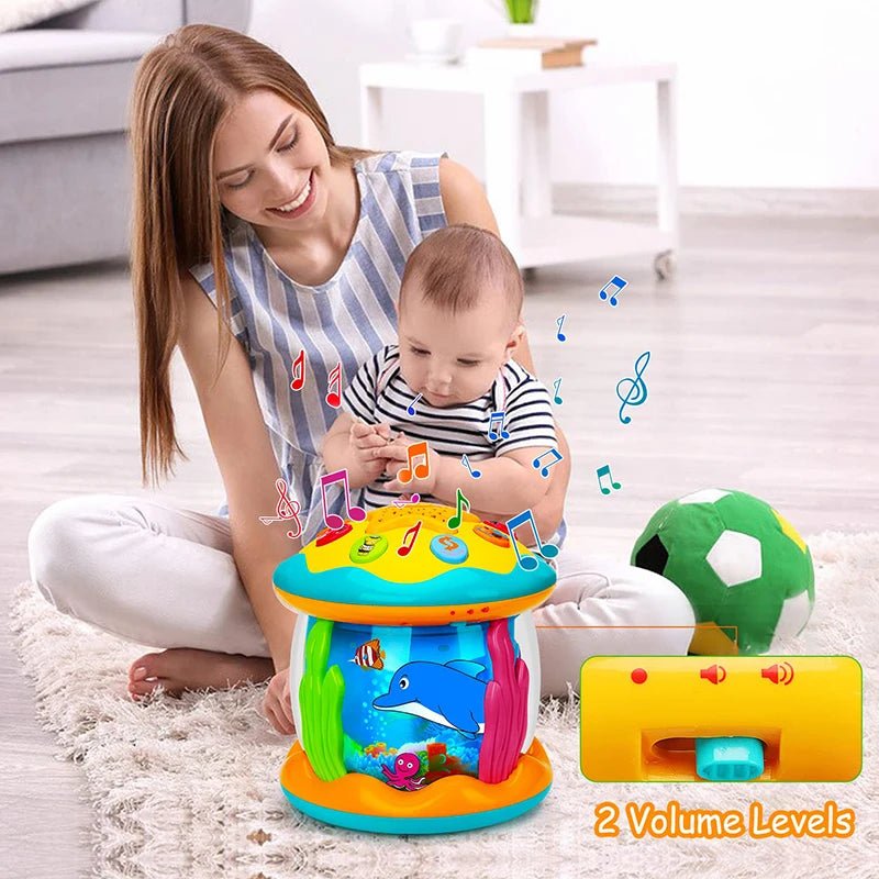 Rotary Projector Musical Educational Sensory Toys for Toddler - Real Group